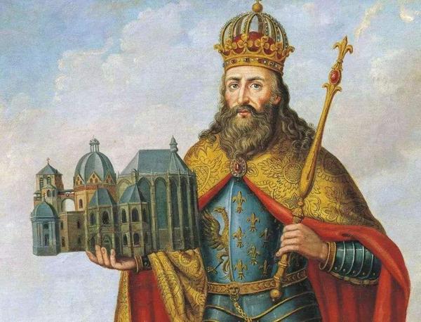 世界上下五千年:法兰克国王 欧洲之父 查理大帝 加洛林文化 征西班牙
